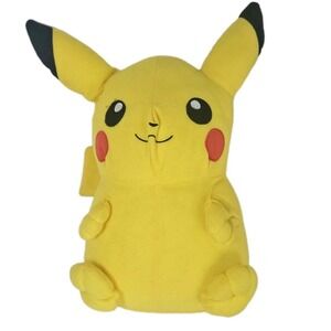 Toy Factory Pikachu Plush Pokemon Unisex 10in Yellow Stuffed Animal Toy